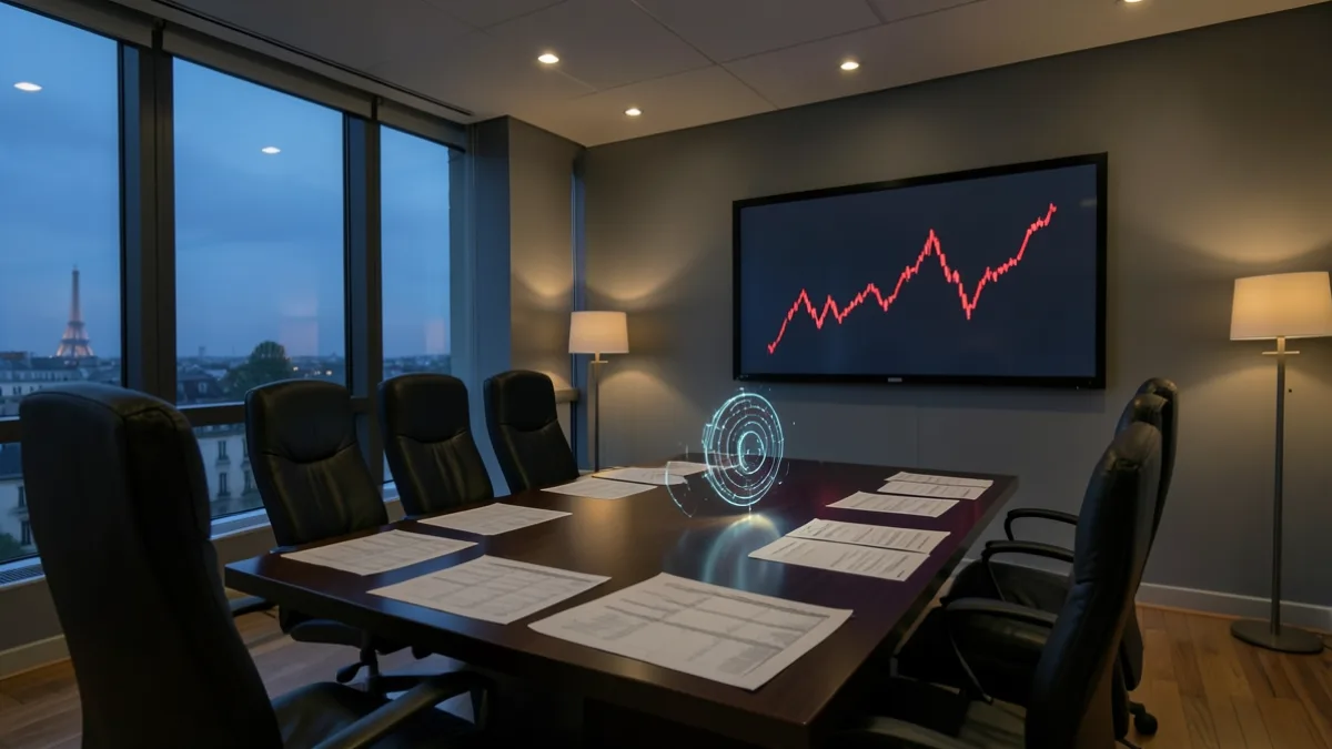 Fransa listeli Capital B'nin Bitcoin bilançosu: yarı yıl zarar raporunu ve artan BTC varlığını simgeleyen finans sahne